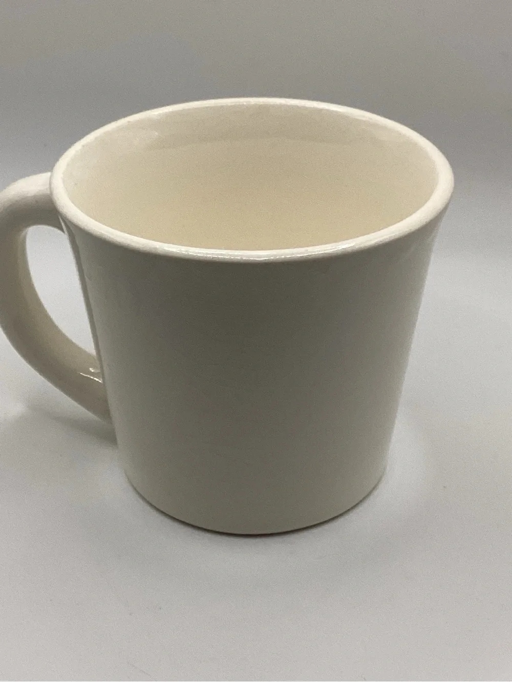 vintage white ceramic St. Louis Cardinals coffee mug